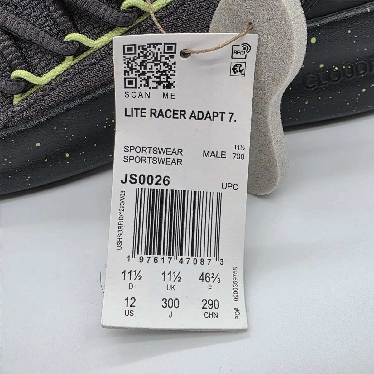 Adidas shoes - adidas Lite Racer - Lite Racer - JS0026 - Gray 10