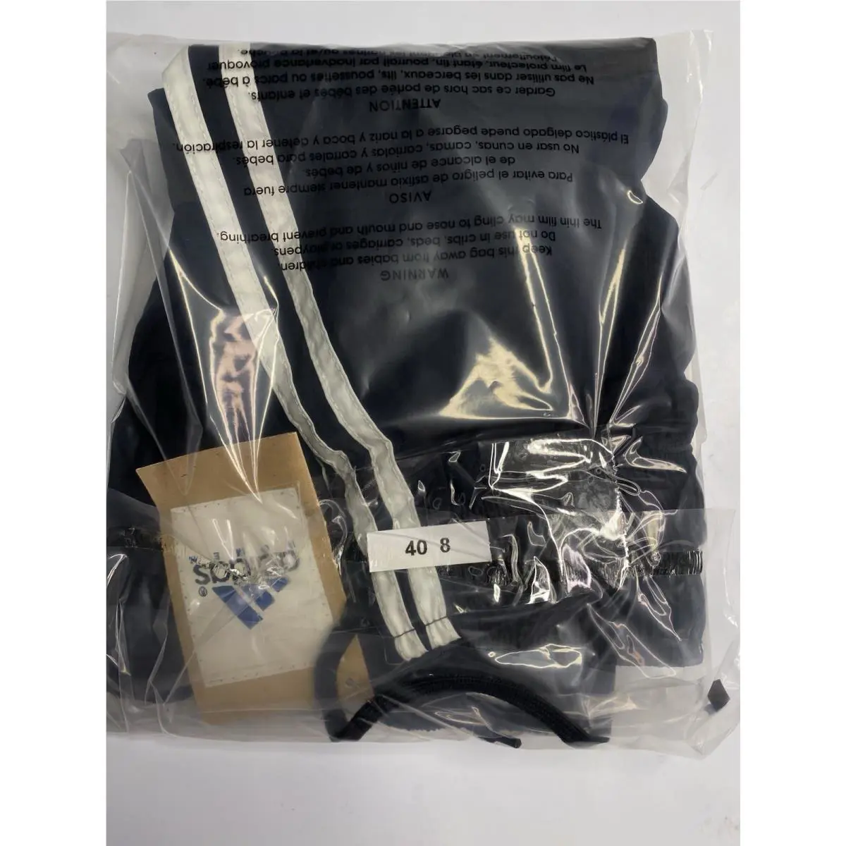 Adidas clothing - Black, White 7