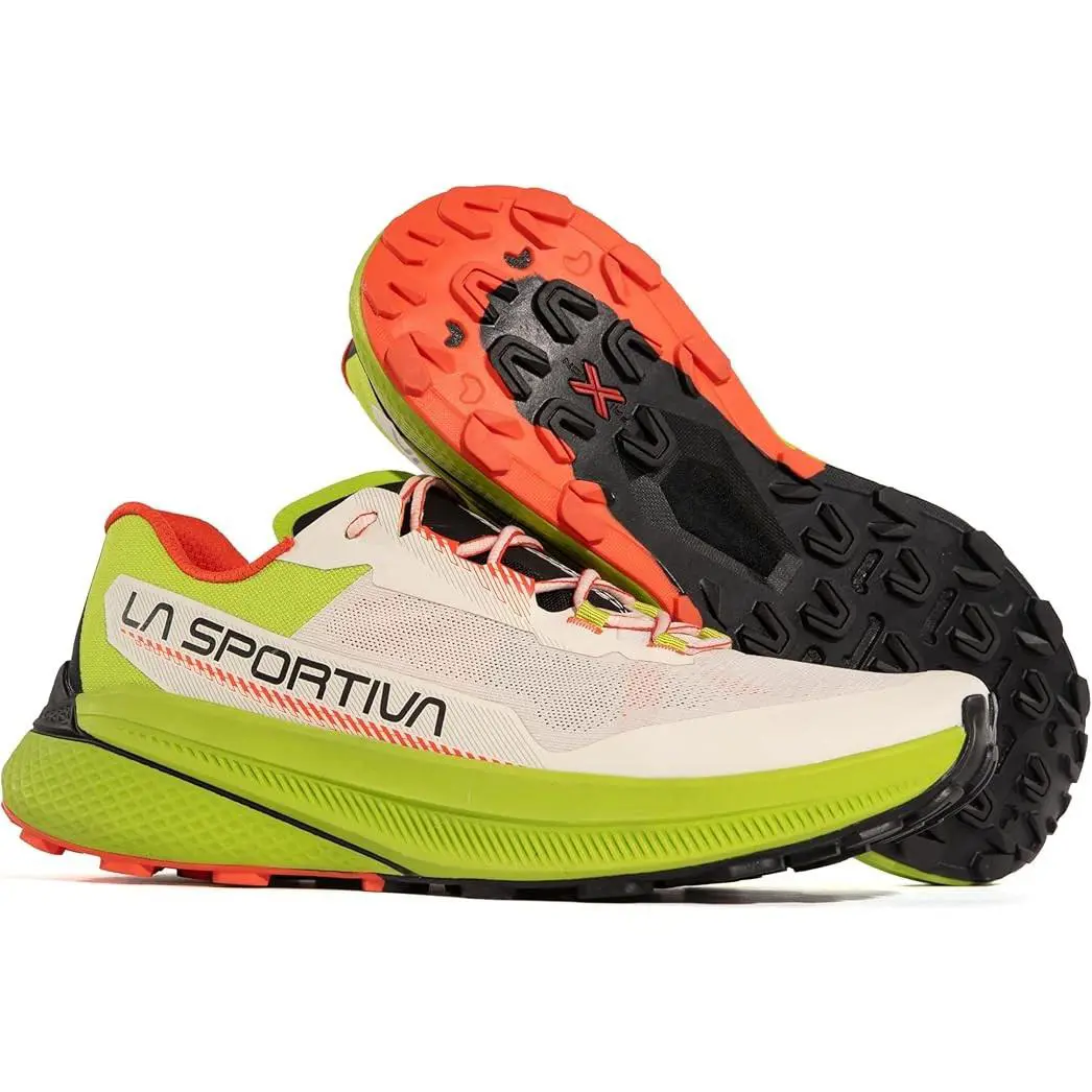 La Sportiva Prodigio Hiking Trail Running Shoes Men`s Size 10 Antique White