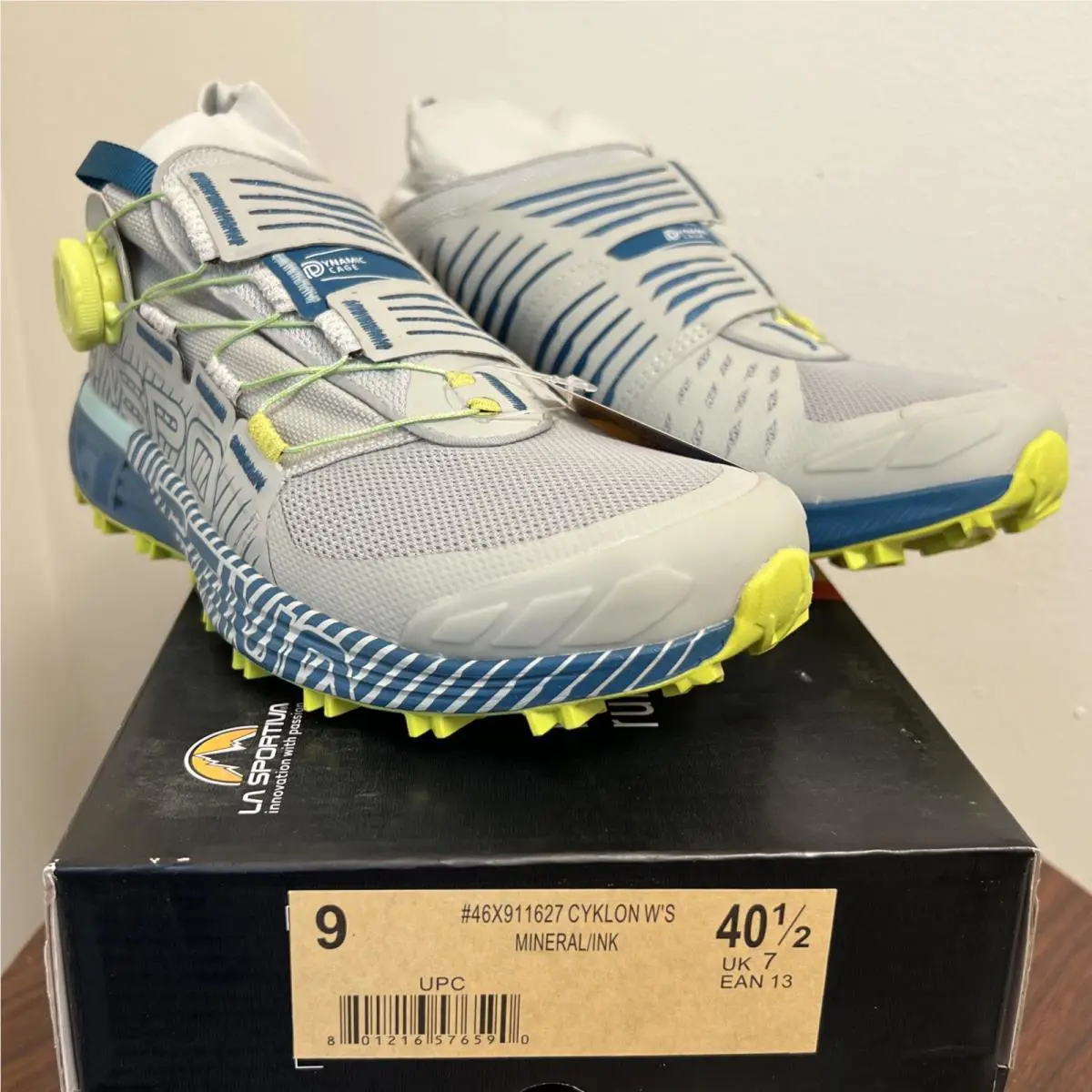 Lasportiva shoes - LA SPORTIVA CYKLON - CYKLON - 46X911627 - Blue (UPC: 801216576552) 9