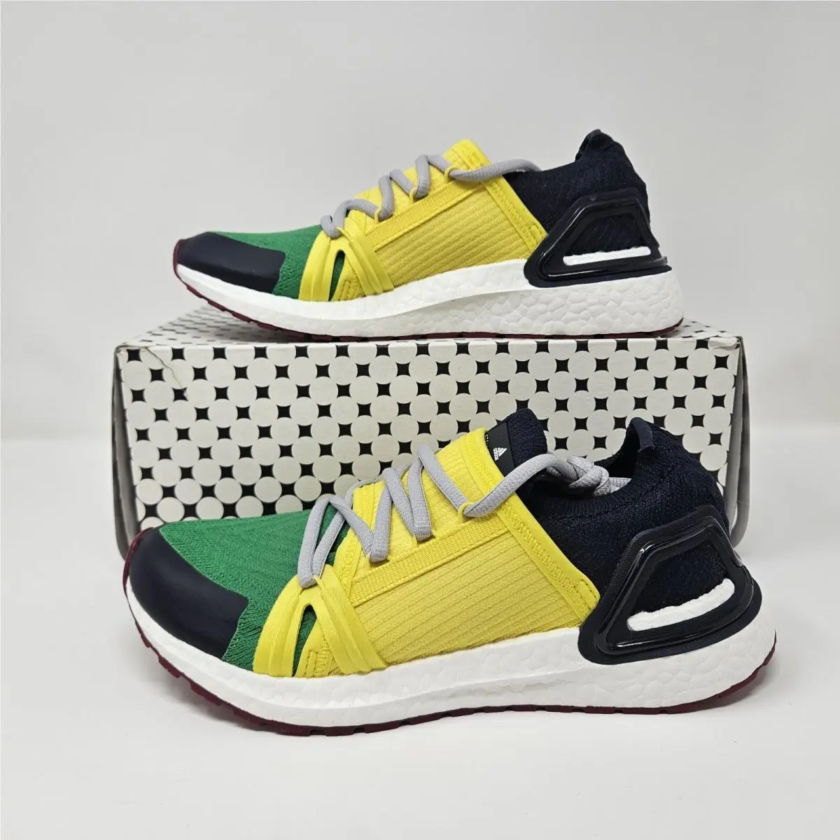 Wmns Adidas Ultraboost 20 x Stella Mccartney `green Yellow` / GX1568 / Size 5.5