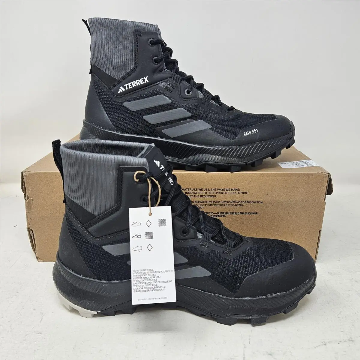 Adidas shoes - adidas TERREX Hiker - TERREX Hiker - HQ3556 - Black (UPC: 195747354544) 0