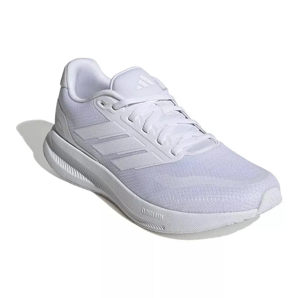 Men`s Adidas Runfalcon 5 Running Shoes - White - 10.5
