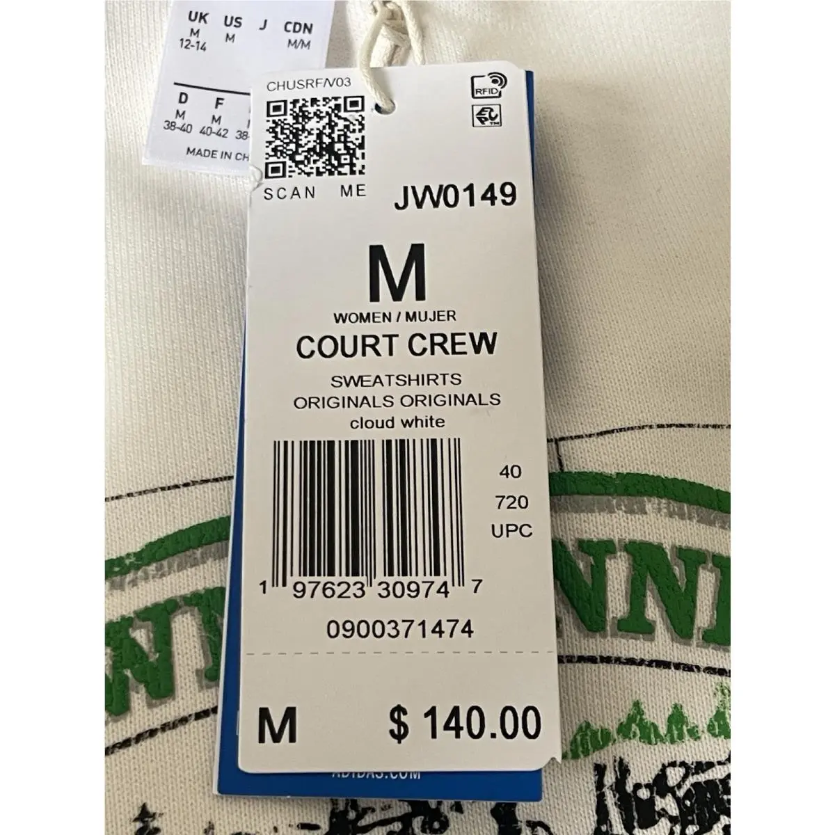 Adidas clothing - JW0149 - JW0149 - White 7