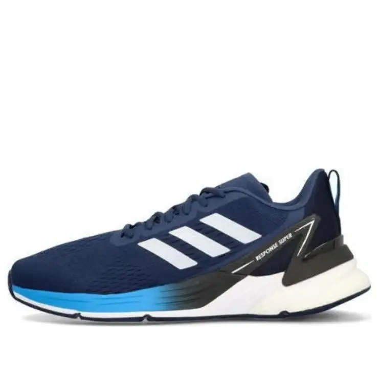 Adidas Men`s Response Super Running Shoes Navy/white/ink - Size 12