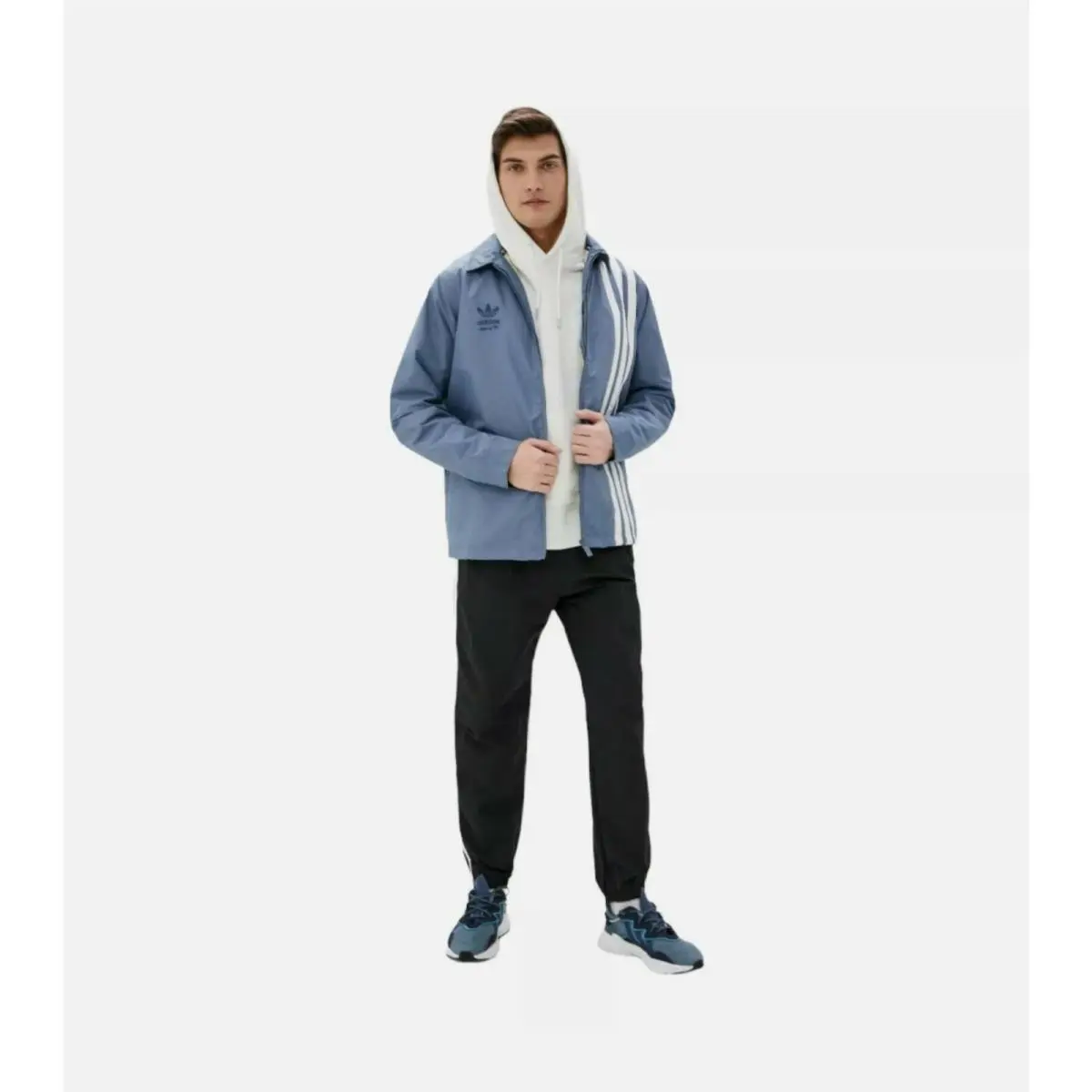 Adidas clothing - Civilian Jacket - Civilian Jacket - Blue (UPC: 192616688465) 3