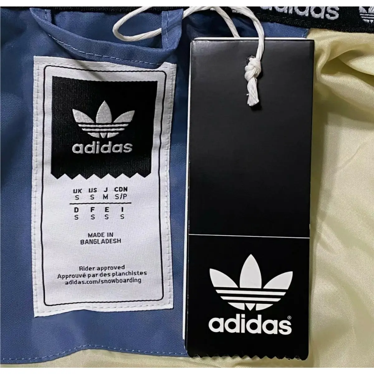 Adidas clothing - Civilian Jacket - Civilian Jacket - Blue (UPC: 192616688465) 6
