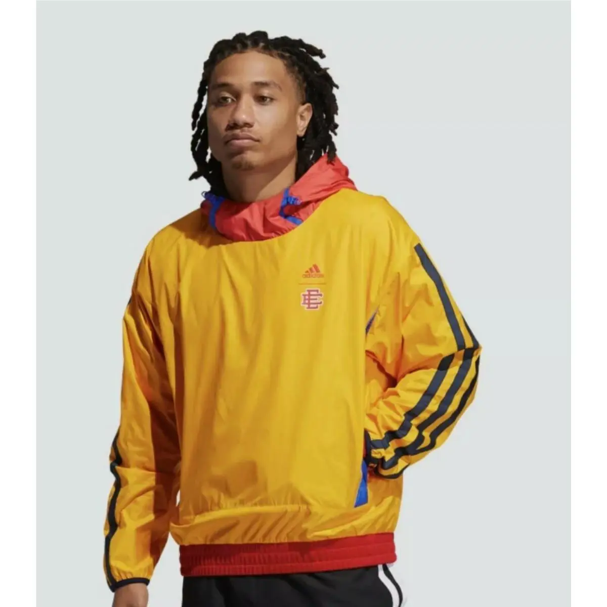 Adidas Eric Emanuel Mcdonald’s Hoodie Jacket Men “H16555” Size Large