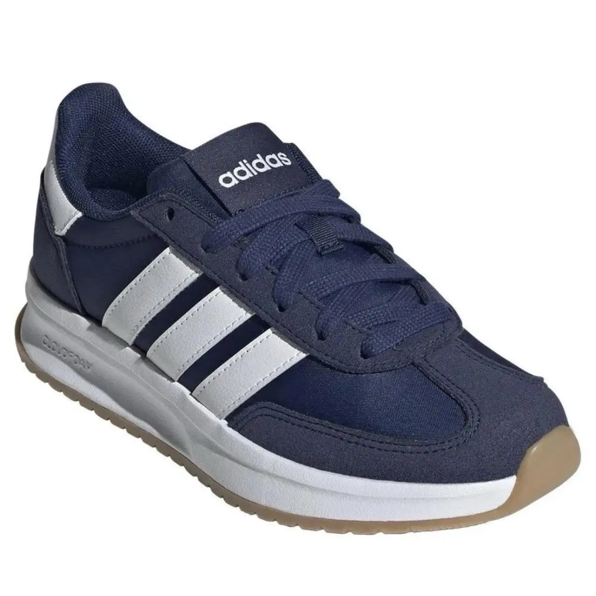 Adidas Run 70s 2.0 J Dark Blue Size 6.5Y White Gum JI2267