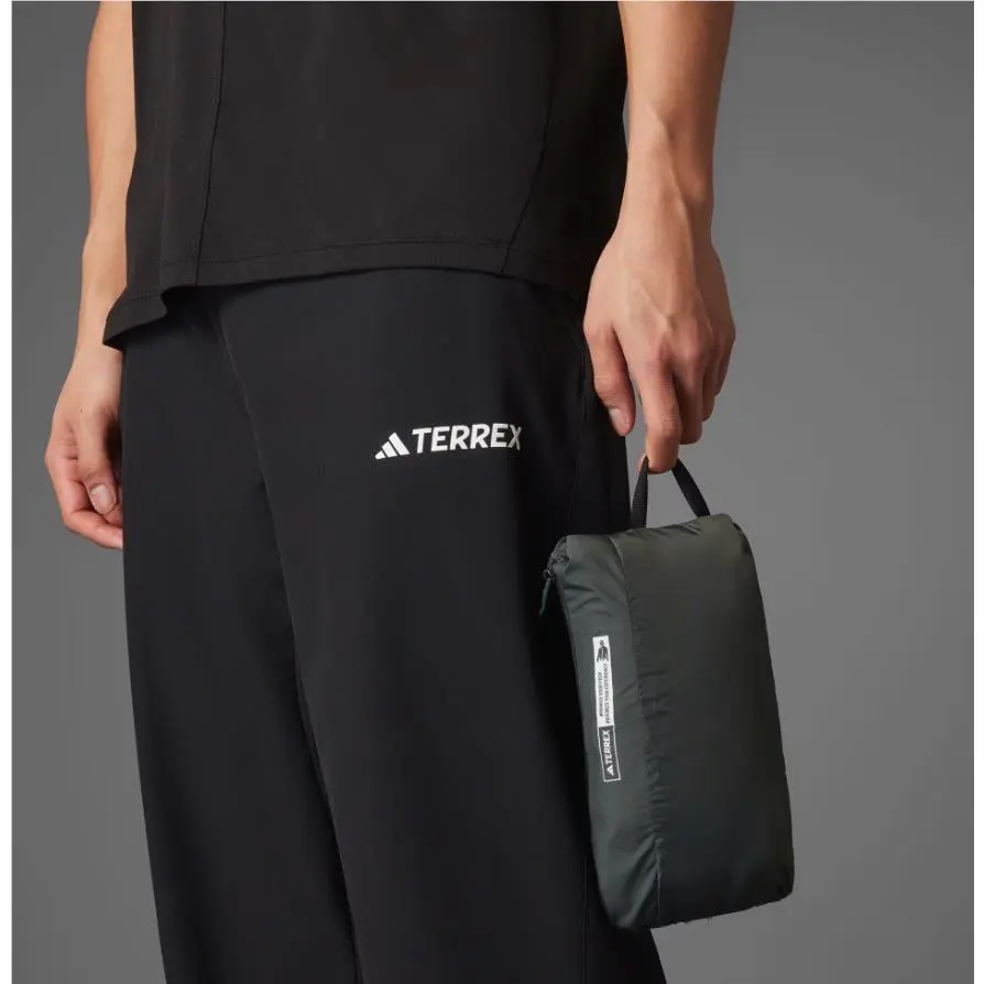 Adidas clothing - adidas Terrex 2.5L Rain.RDY Jacket - JD8351 - Green 5