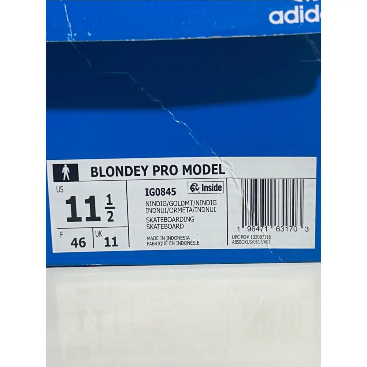 Adidas shoes - Blondey Pro Model - Blondey Pro Model - Blue 0