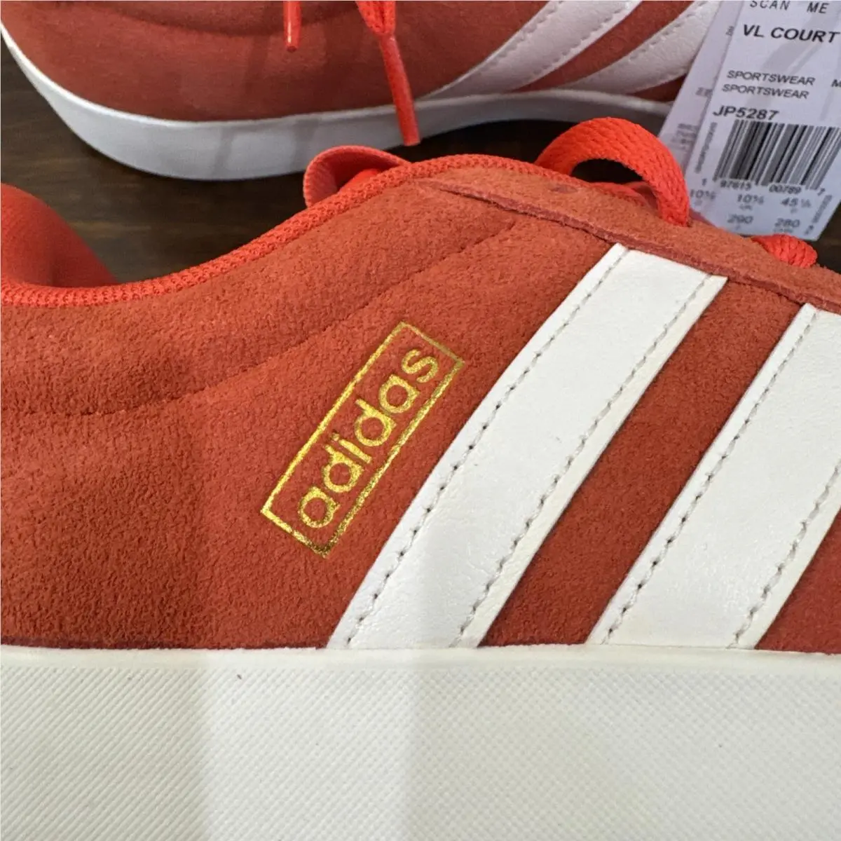 Adidas shoes - adidas Vl Court - Court - Orange (UPC: 197615007897) 8