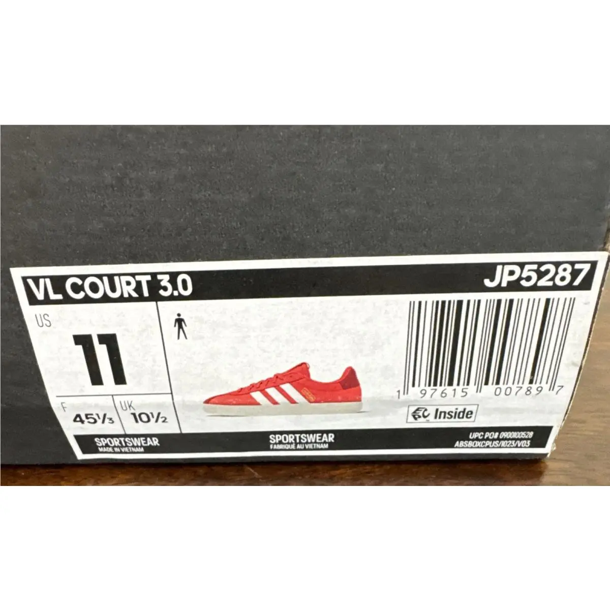 Adidas shoes - adidas Vl Court - Court - Orange (UPC: 197615007897) 13