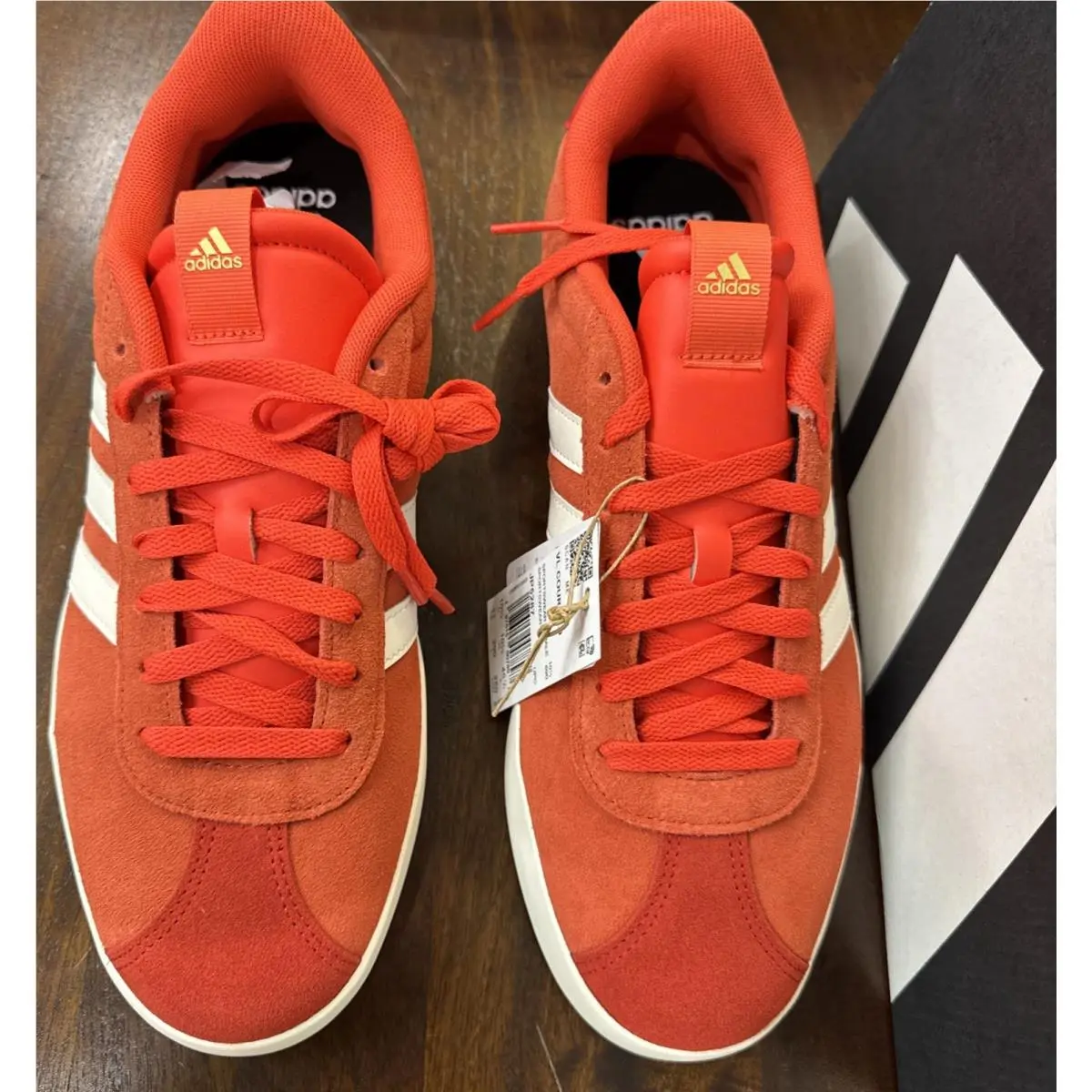 Adidas shoes - adidas Vl Court - Court - Orange (UPC: 197615007897) 4