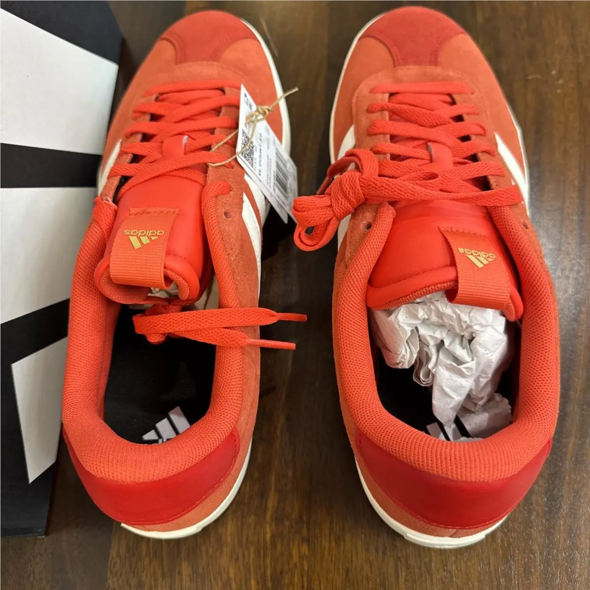 Adidas shoes - adidas Vl Court - Court - Orange (UPC: 197615007897) 5
