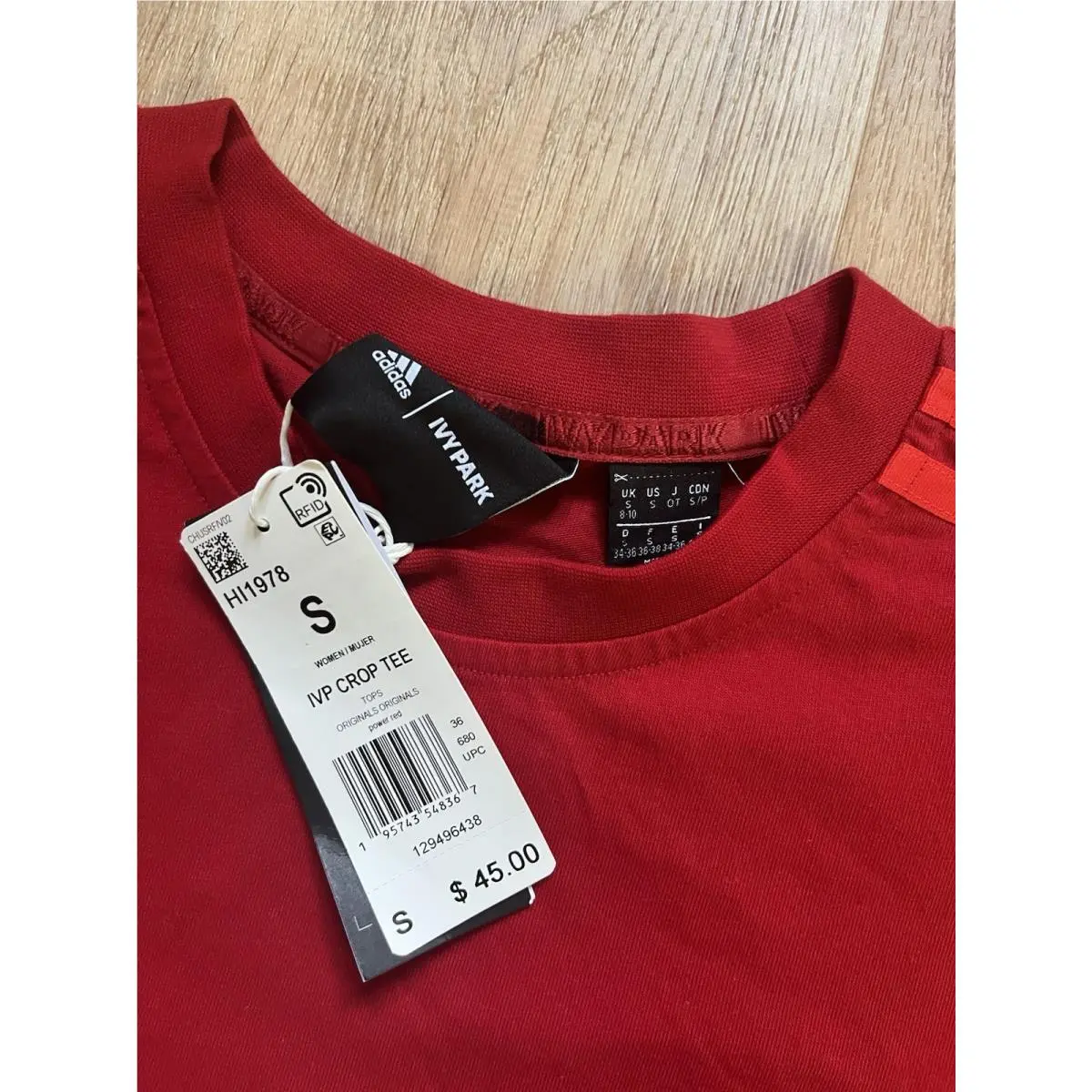 Adidas clothing - HI1978 - HI1978 - Red 4