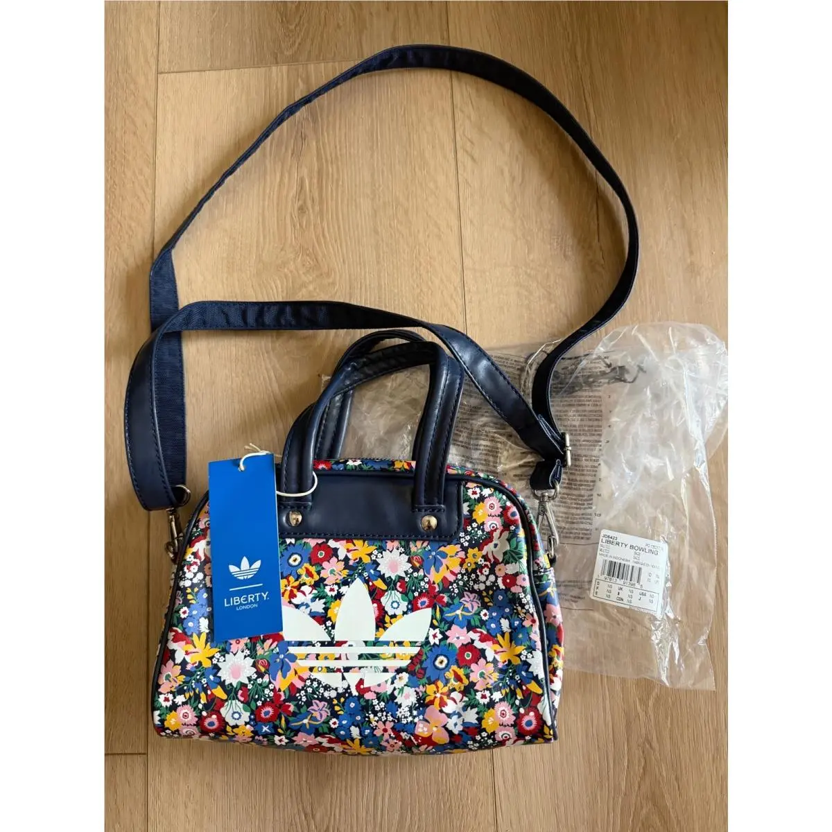 Originals x Liberty London Mini Trefoil Bowling Bag Limited JD5423 by Adidas