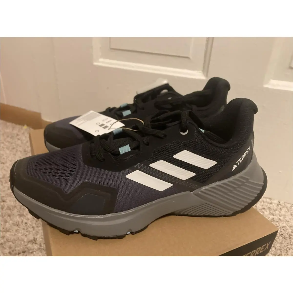 Adidas Women’s Terrex Soulstride Sneaker Core/black/crystal White/grey 7.5