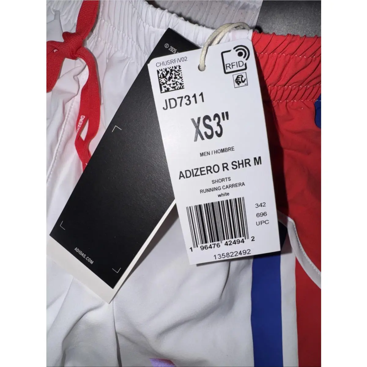 Adidas clothing - White/Red/Blue 4