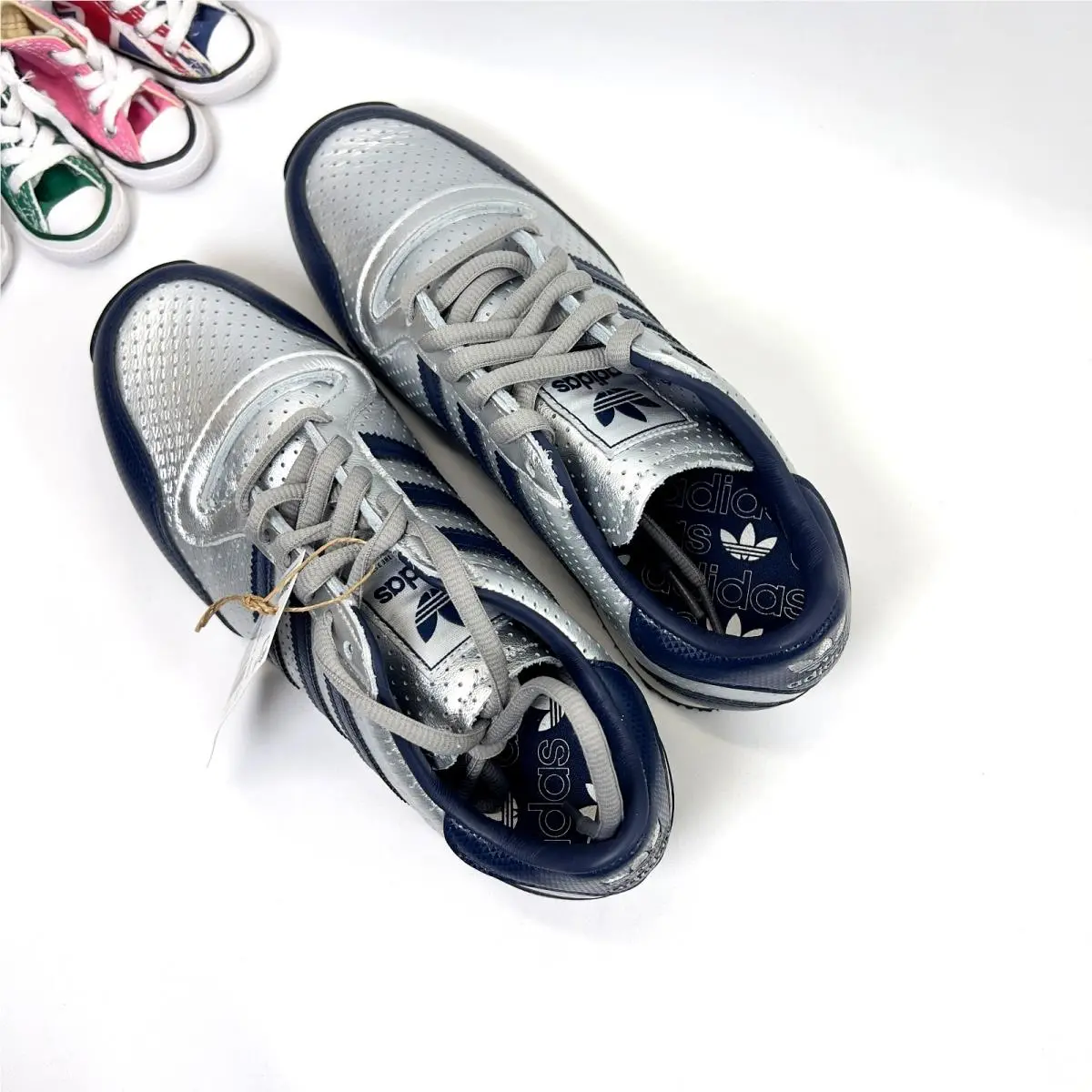 Adidas shoes - adidas Galaxy - Galaxy - JR1614 - Silver/Navy/Off White 2
