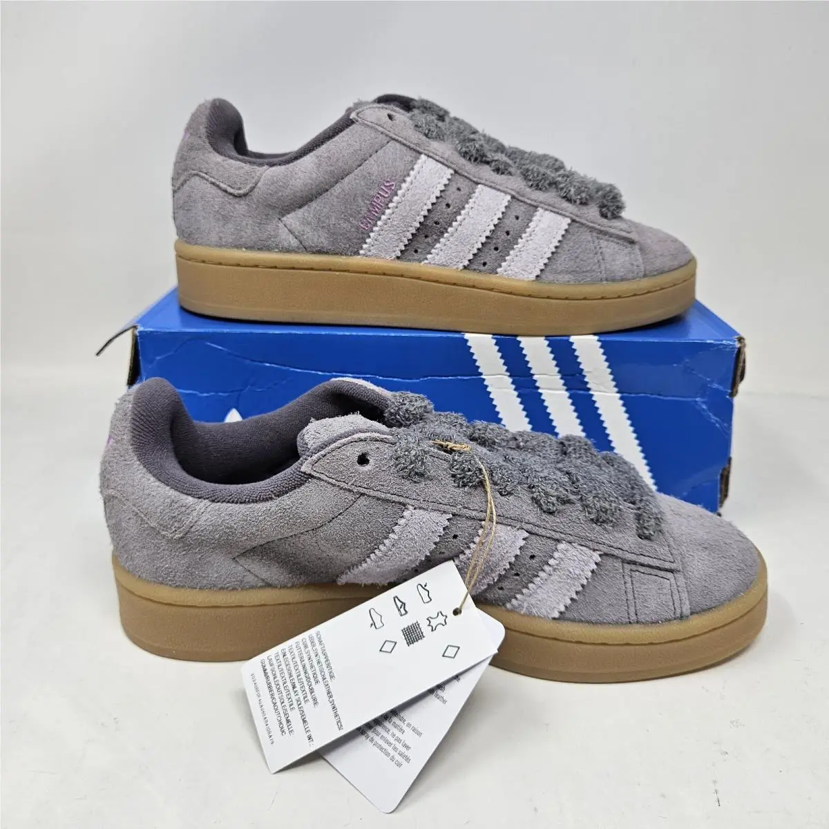 Adidas shoes - adidas Campus - Campus - IG2118 - Grey Purple (UPC: 196477102641) 0