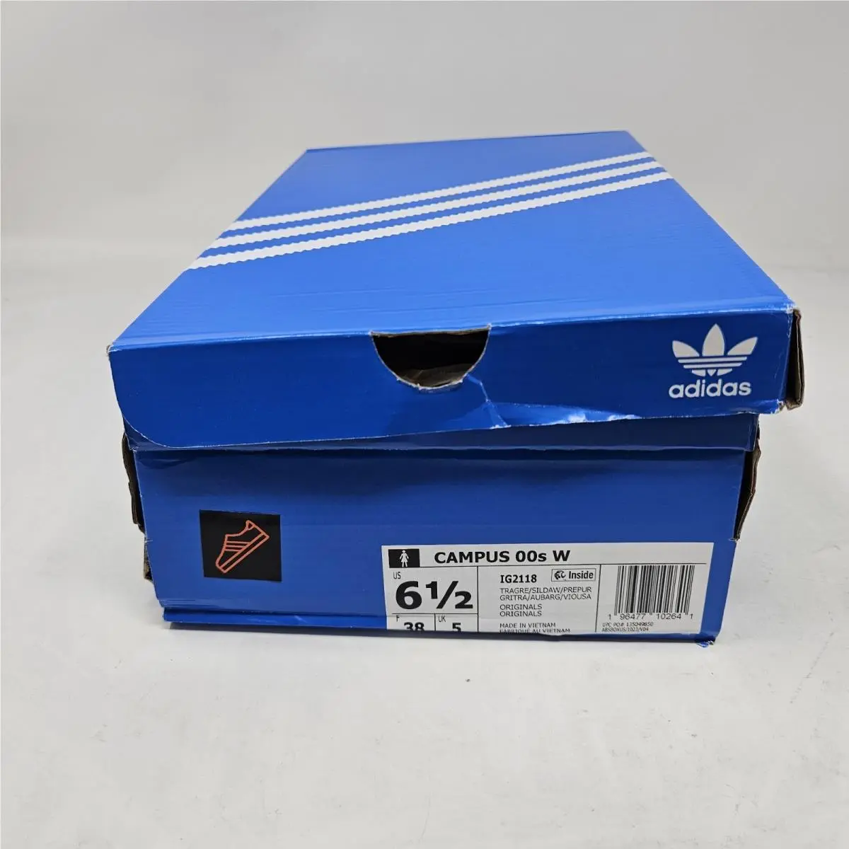 Adidas shoes - adidas Campus - Campus - IG2118 - Grey Purple (UPC: 196477102641) 4