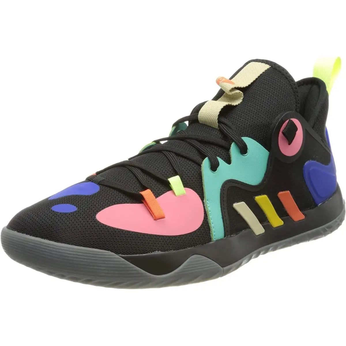 Adidas Harden Stepback Sneakers Multi Black Mvp Basketball Shoes James Shoes