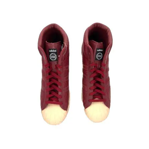 Adidas shoes - adidas Pro Model - Pro Model - Burgundy snake skin -U40- 012109 5