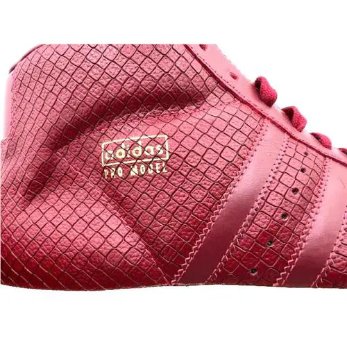 Adidas shoes - adidas Pro Model - Pro Model - Burgundy snake skin -U40- 012109 0