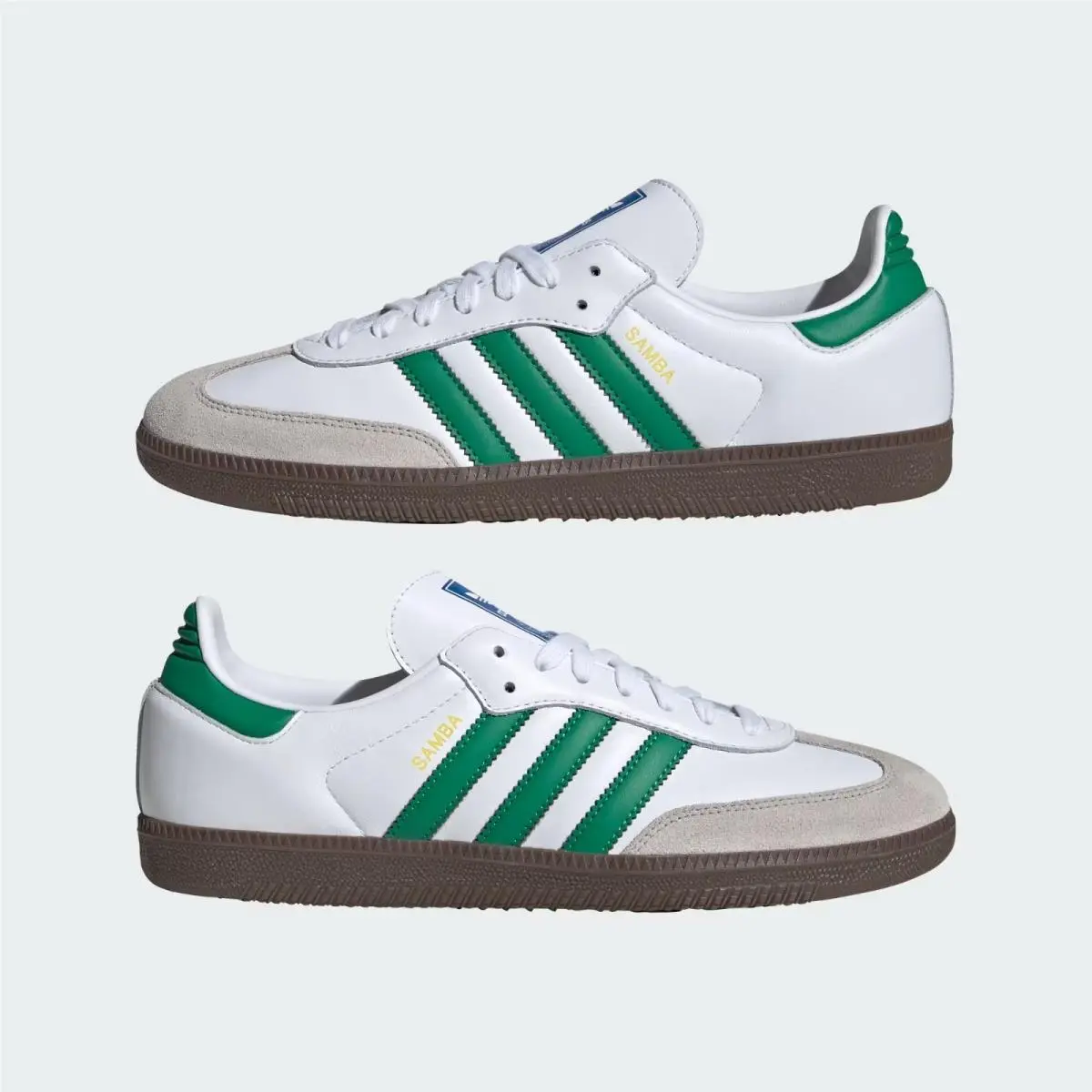 Adidas shoes - adidas Samba - Samba - White/Green 5