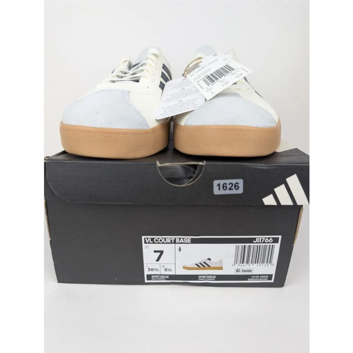 Adidas shoes - adidas Vl Court - Court - JI1766 - White (UPC: 196479491255) 1