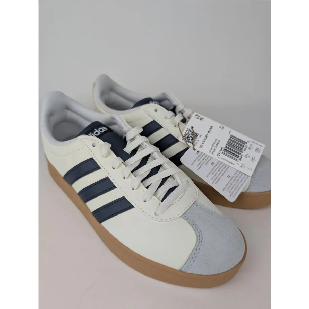 Adidas shoes - adidas Vl Court - Court - JI1766 - White (UPC: 196479491255) 2