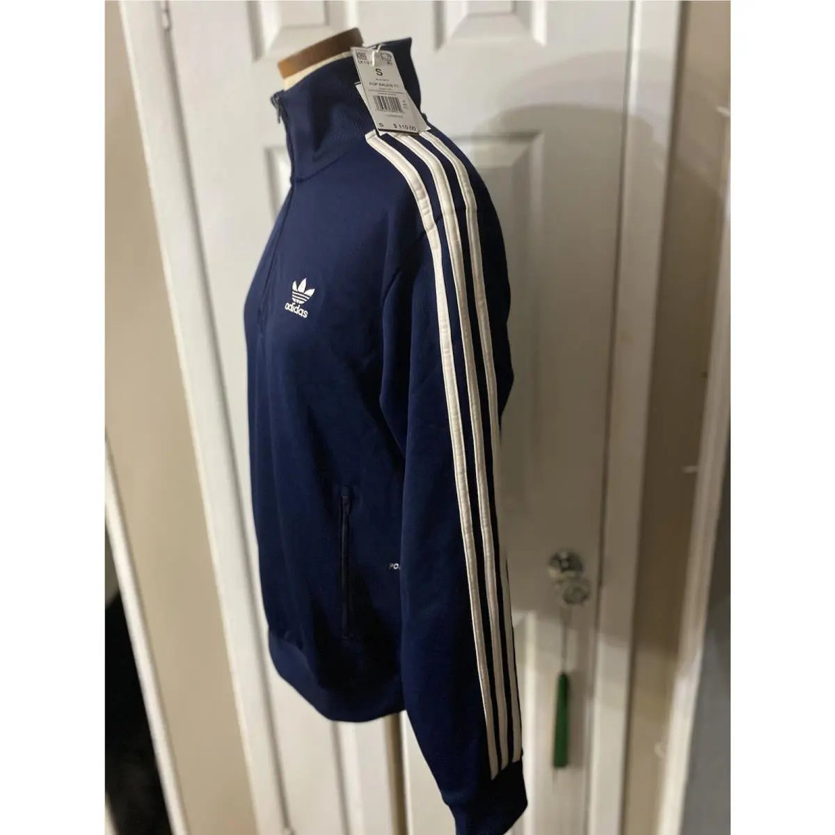 Adidas clothing - Navy Blue w/White Stripes 2