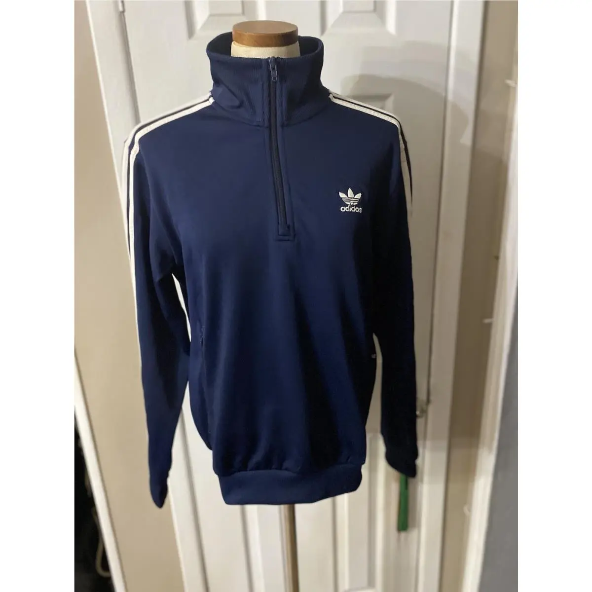 Adidas clothing - Navy Blue w/White Stripes 4