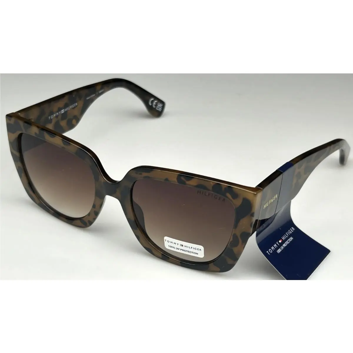 Tommy Hilfiger WP OL644 Women`s 53mm Tortoise Frame Brown Lens Sunglasses