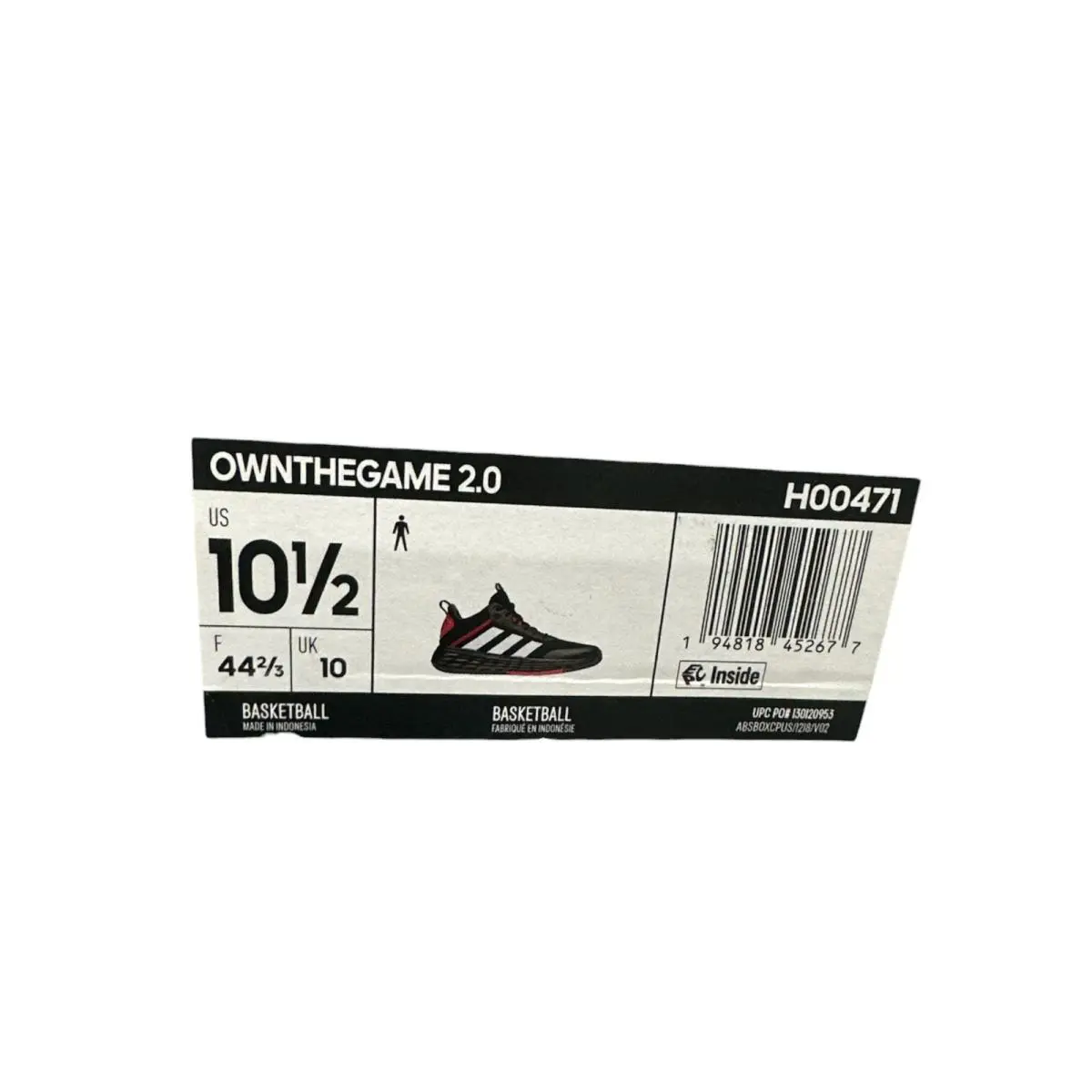 Adidas shoes - adidas Own The Game 2.0 - GW5483 - Black (UPC: 194818452677) 4