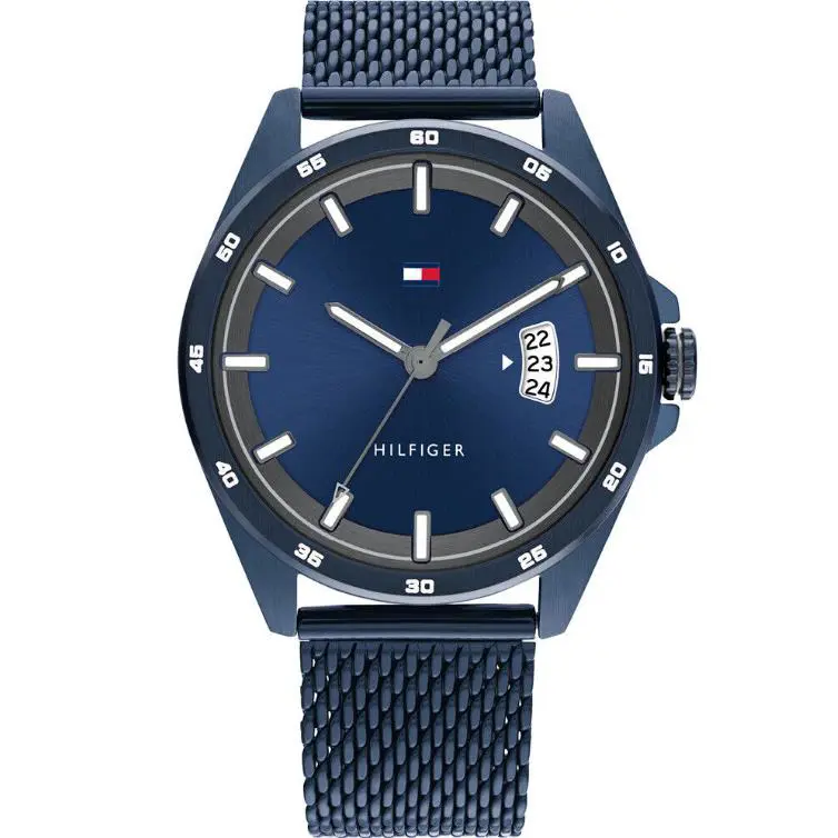 Tommy Hilfiger Carter Blue Ion Stainless Steel Men’s Watch – 1791911