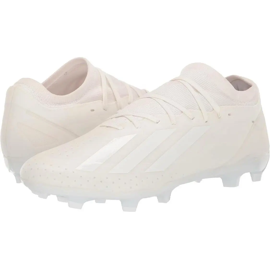 Adidas X Crazyfast.3 FG Triple White Soccer Cleats Gy 7430 Mens Sz 11 Womens 12
