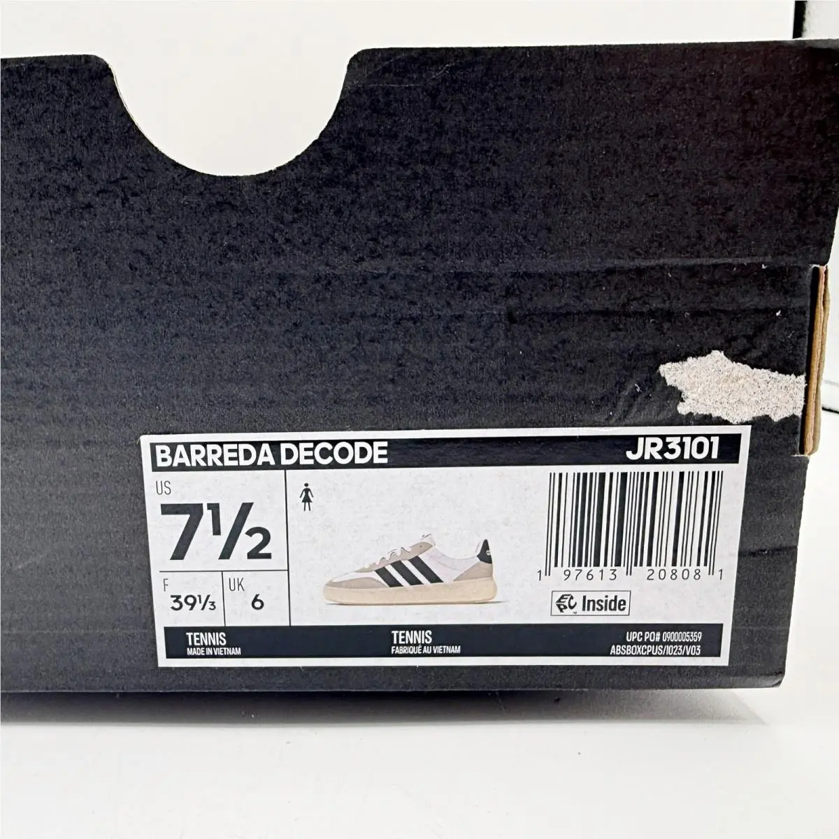 Adidas shoes - Barreda Decode - Barreda Decode - JR3101 - White (UPC: 197613208081) 7