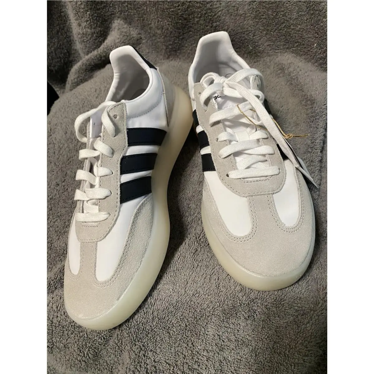 Size 7.5 - Adidas Barreda Decode White Black Grey W