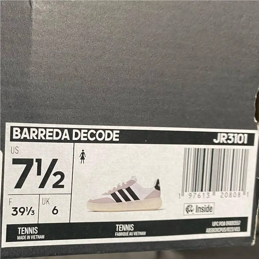 Adidas shoes - adidas Barreda - Barreda - JR3101 - White 5