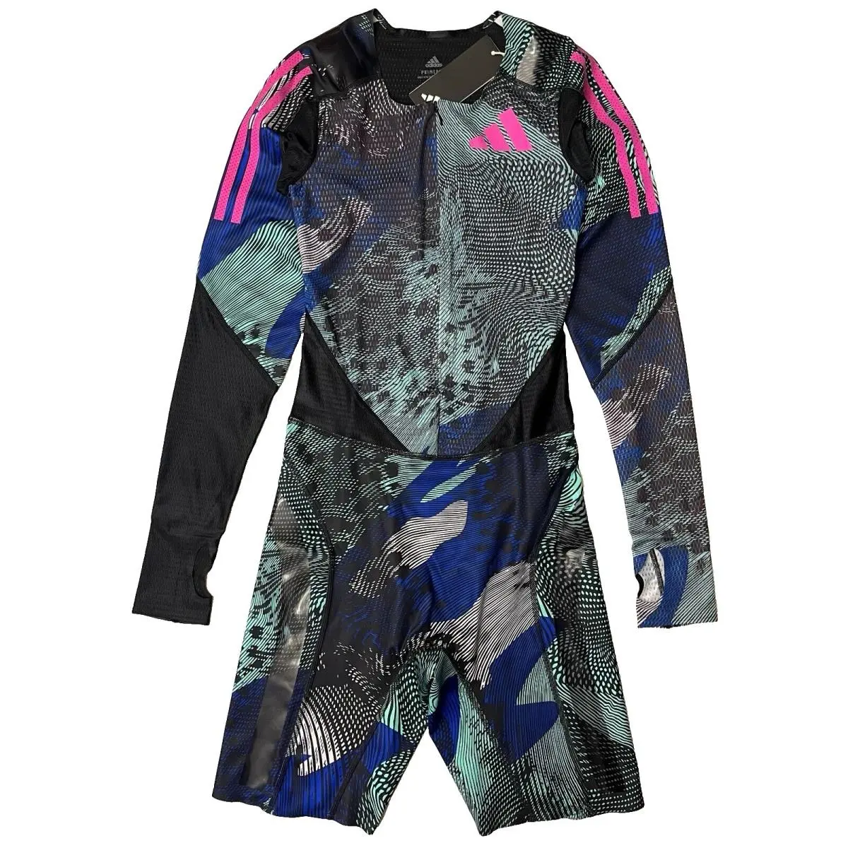 Adidas Pro Elite Long Sleeve Running Suit HN8039 Multicolor Men’s Medium M
