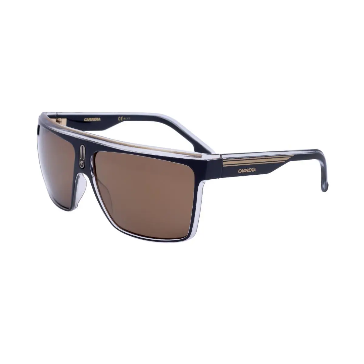 Carrera 22/N 02M2 YL Black Gold/gold Polarised 63-12-130 Sunglasses