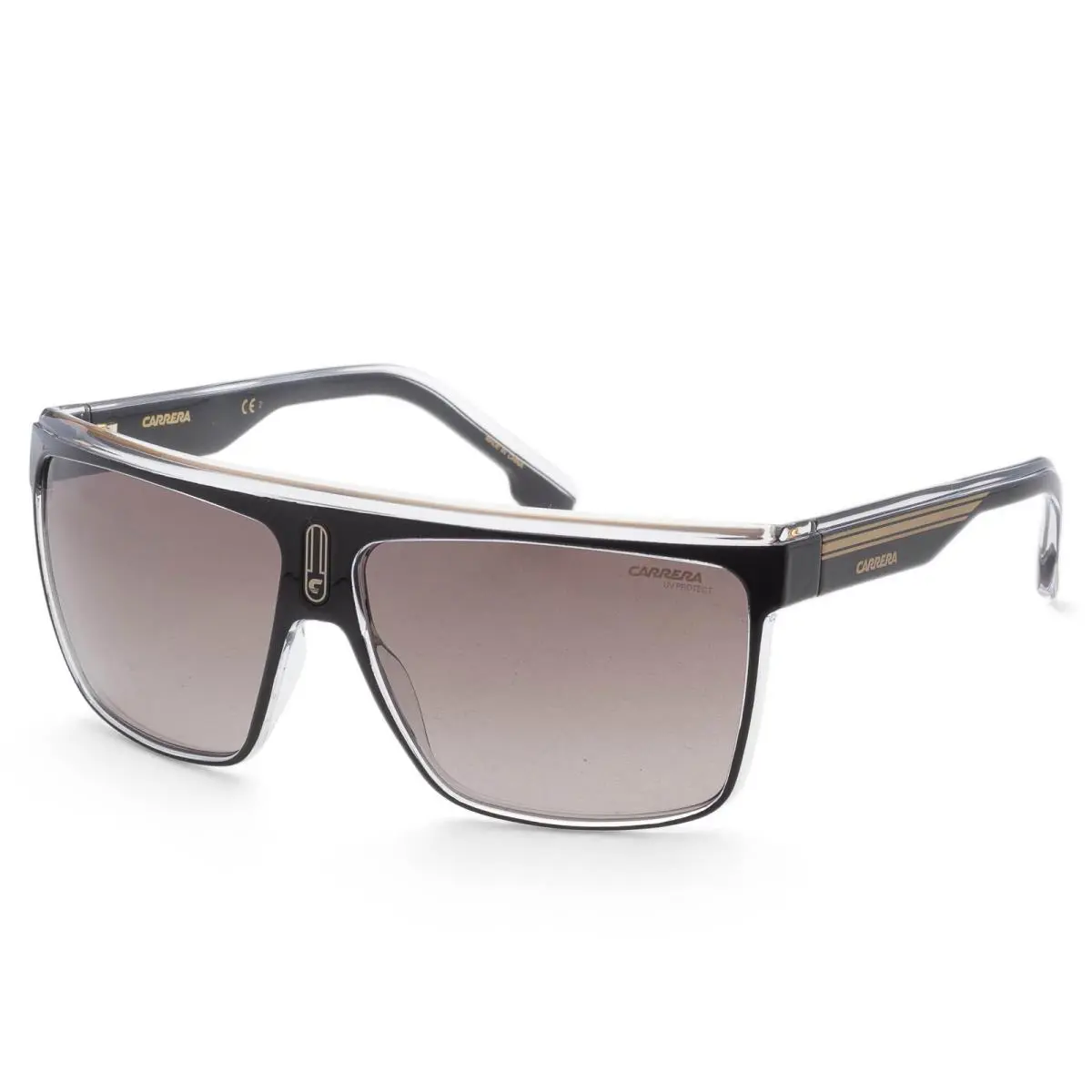Carrera Men`s 63mm Black Gold Sunglasses CAR22-N-2M2-63