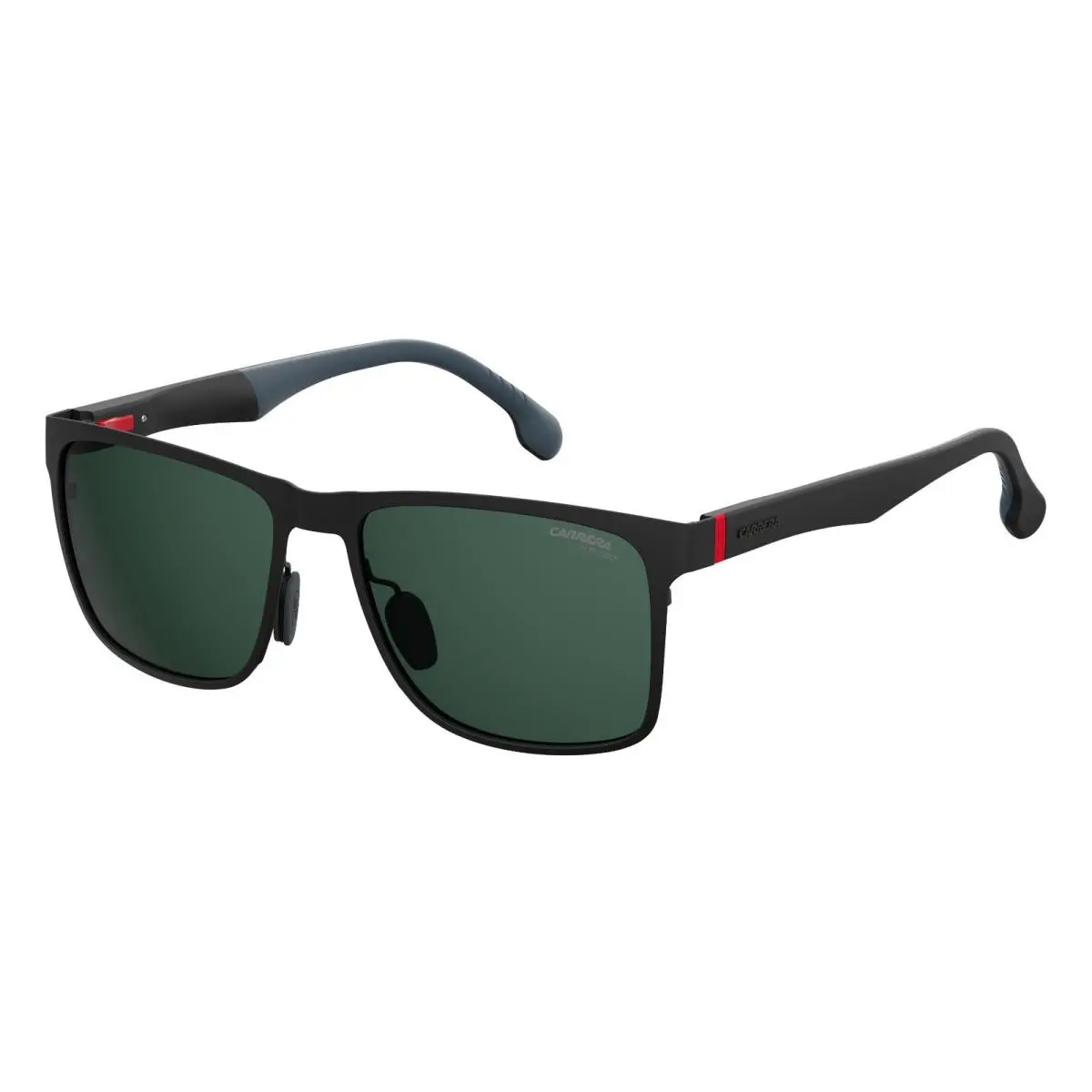 Carrera 8026/S 003/QT Matte Black/green Sunglasses 57MM