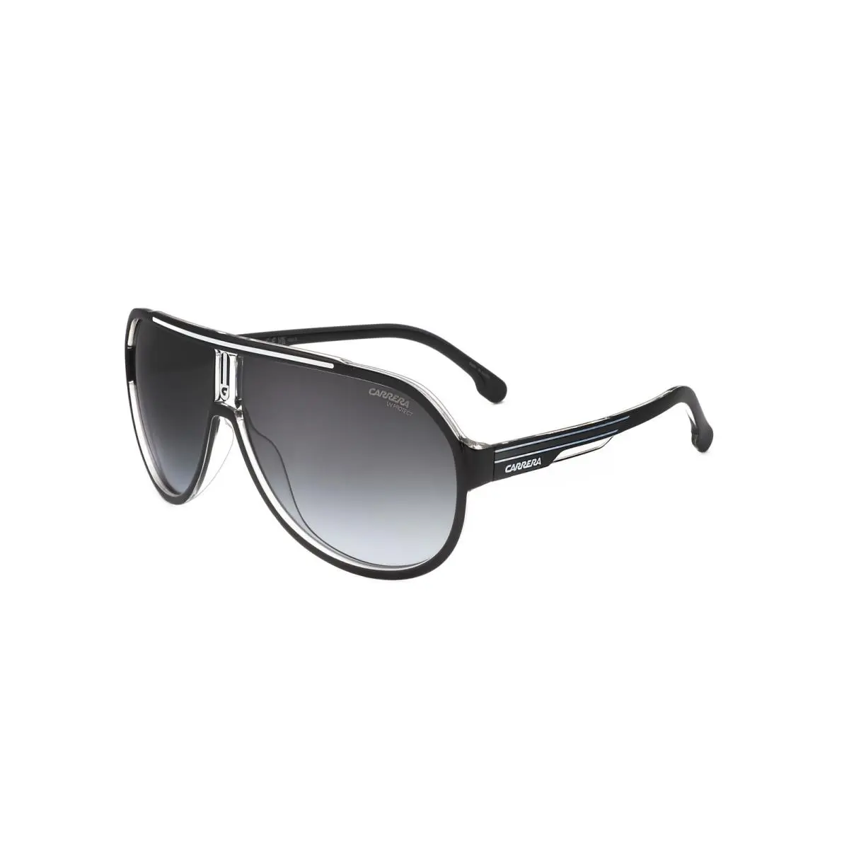 Carrera Men`s 64mm Black Sunglasses CARRERA1057-S-80S-64