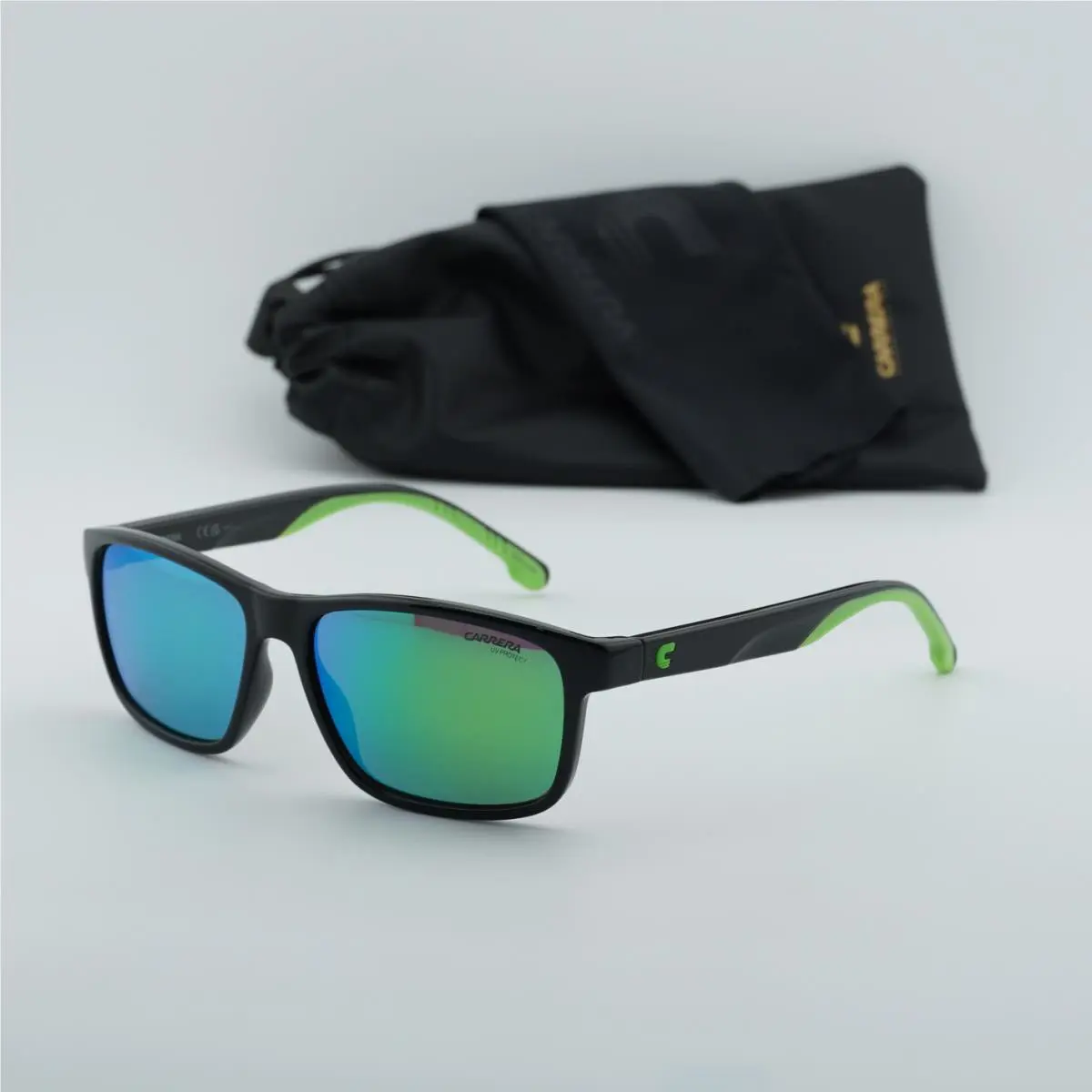 Carrera 2047T/S 07ZJ Z9 Black Green/green Multilayer 54-14-135