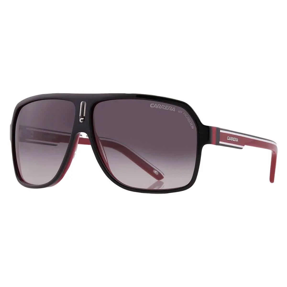Carrera Grey Shaded Navigator Men`s Sunglasses Carrera 27 0XAV/9O 62