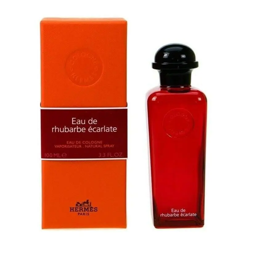 Hermes Eau De Rhubarbe Ecarlate 3.3 oz Edc Spray Womens Perfume 100ml