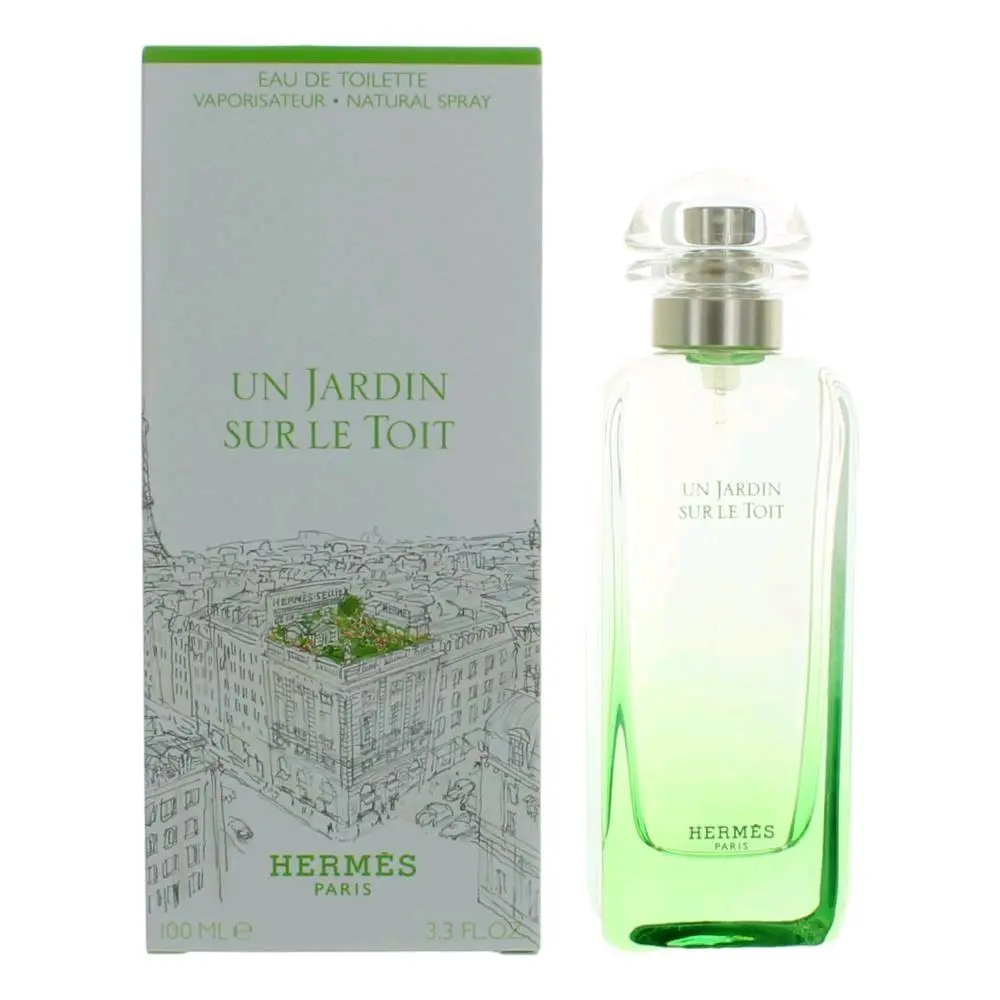 Un Jardin Sur Le Toit by Hermes 3.3 oz Edt Spray For Women